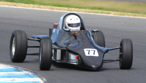 Jennifer will drive the Ecurie Australie 'Black Beauty' Reynard FF84 in Phillip Island.